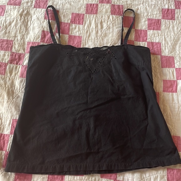 Vintage 70s Emmanuelle Khanh Cut Out Camisole - Picture 12 of 14